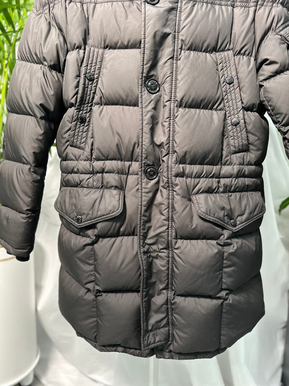 몽클레어 가브리엘 패딩 블랙 L 상품이미지4