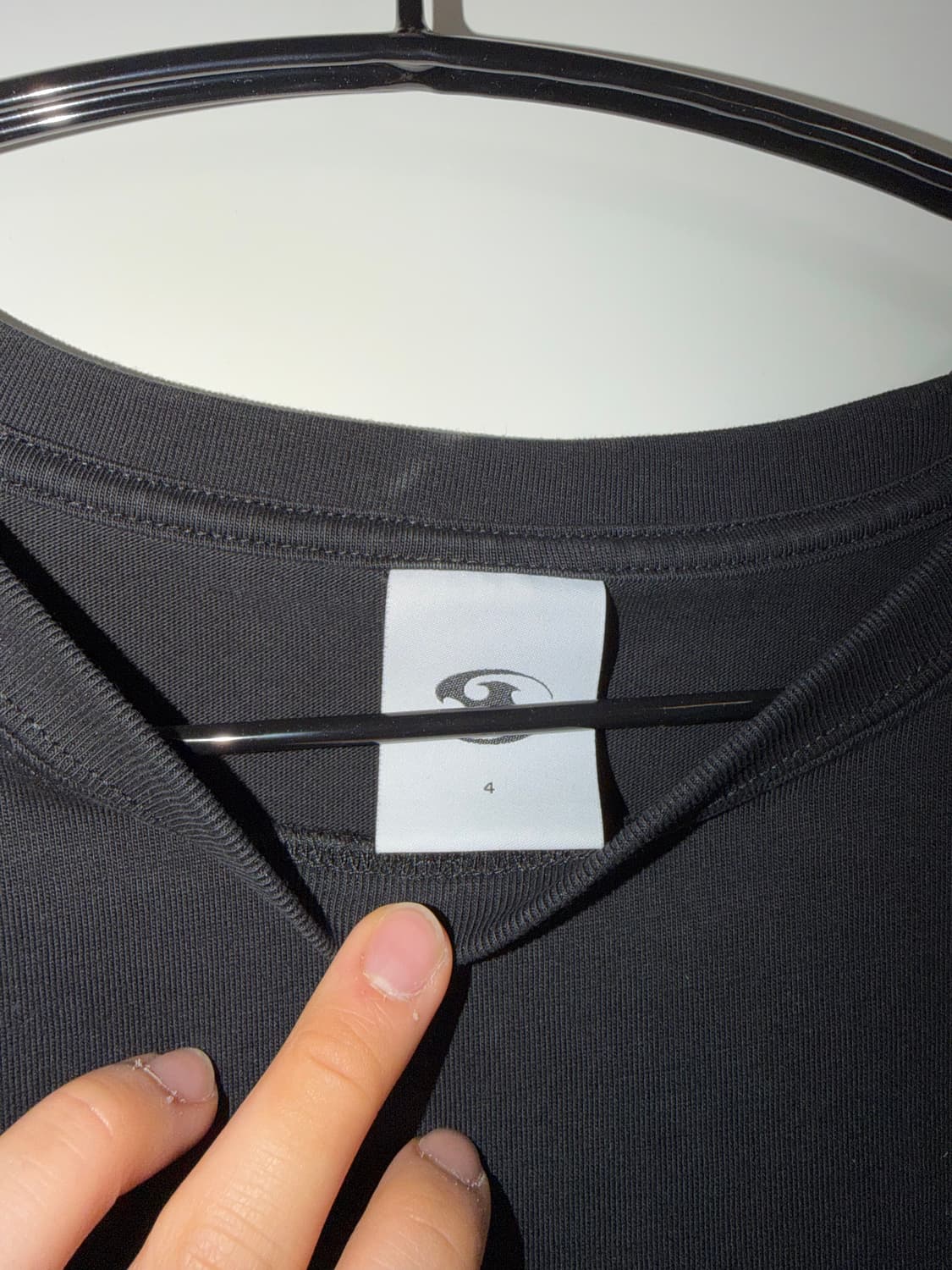 산산기어 로고 티셔츠 [BLACK]_24SS 상품이미지4