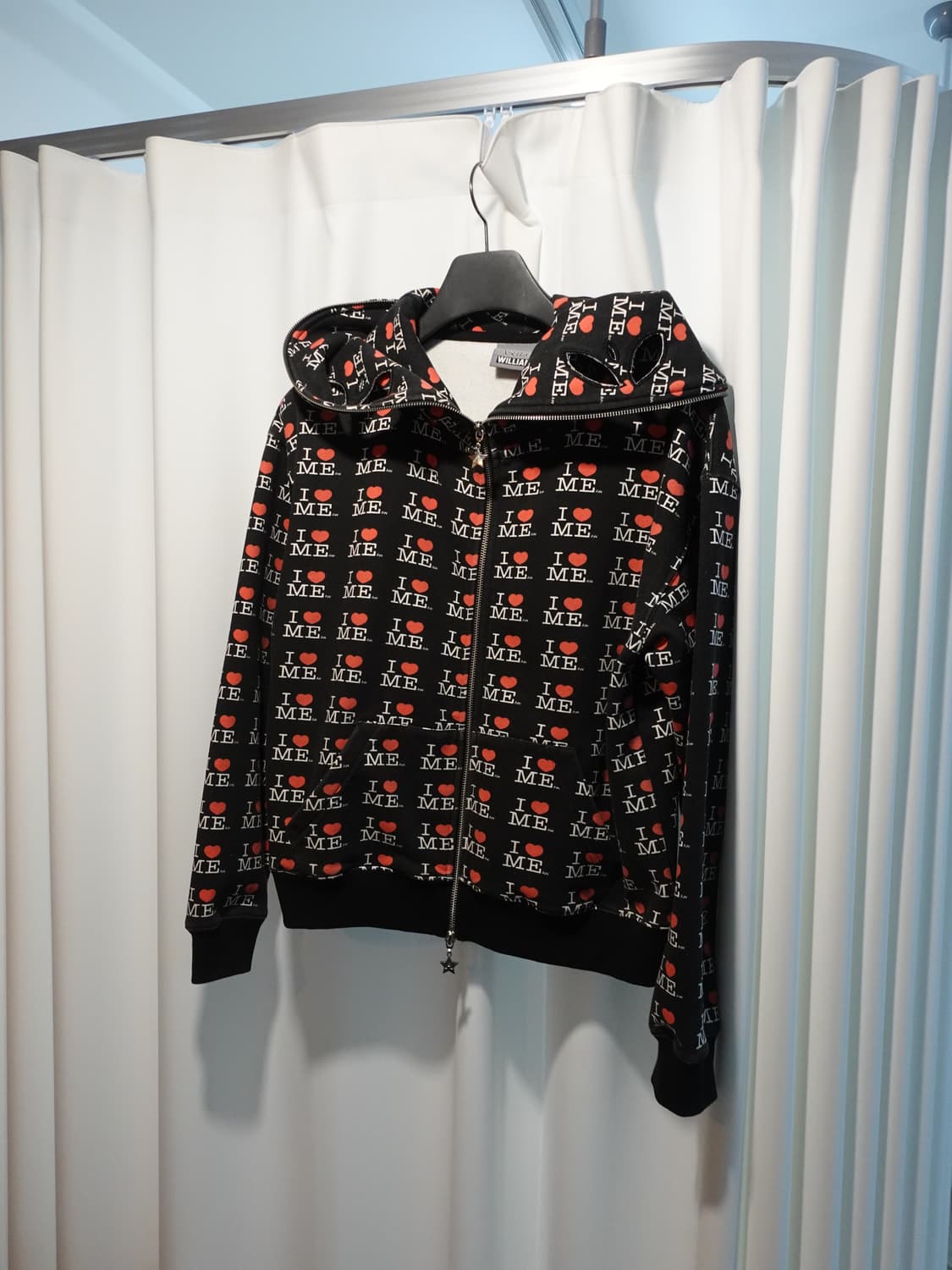 ASHLEY WILLIAMS "I LOVE ME" hood zip up 상품이미지4