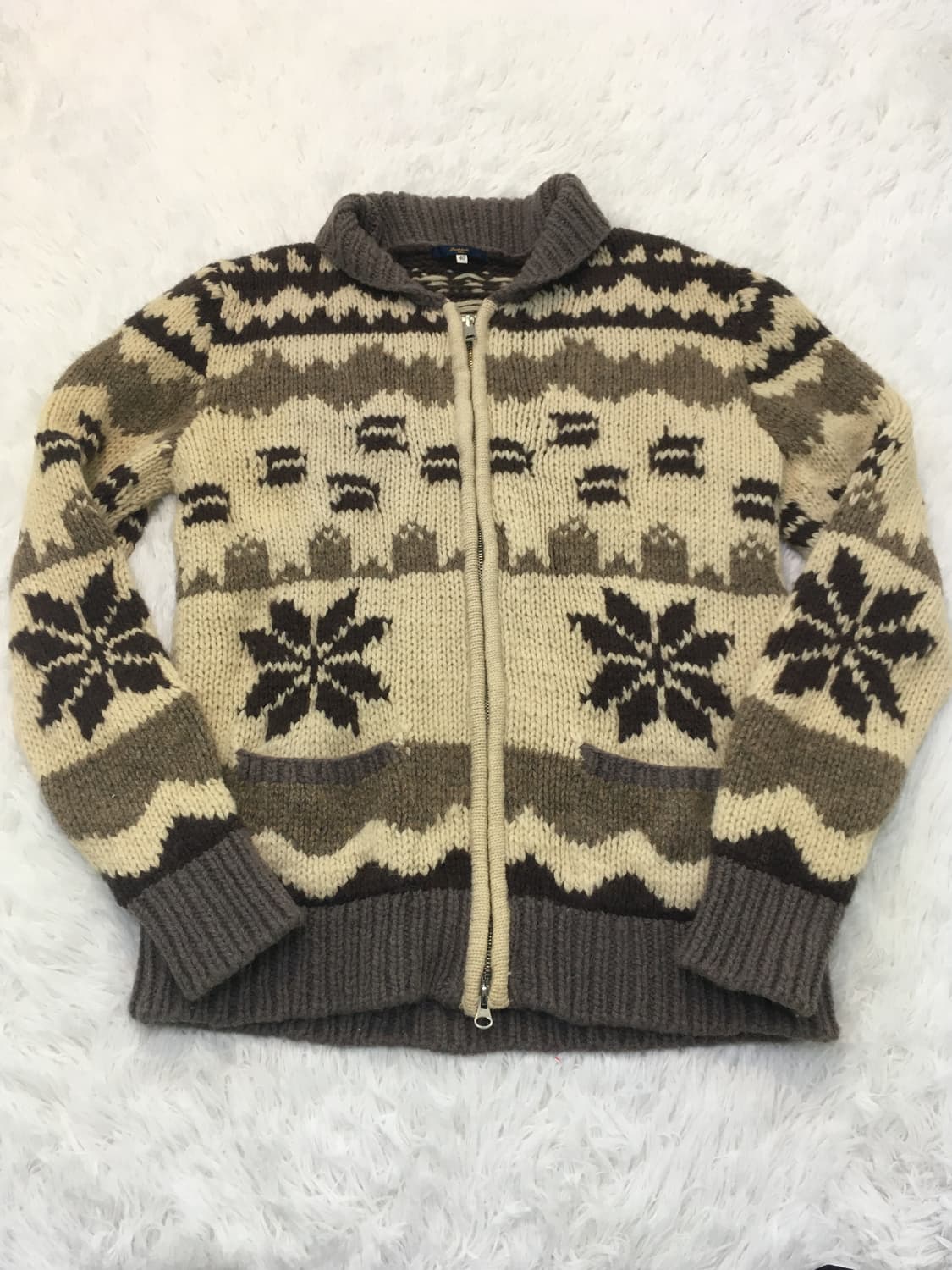 울 눈꽃 코위찬 y2k 스트릿 갸루 펑키 일본빈티지685  상품이미지3