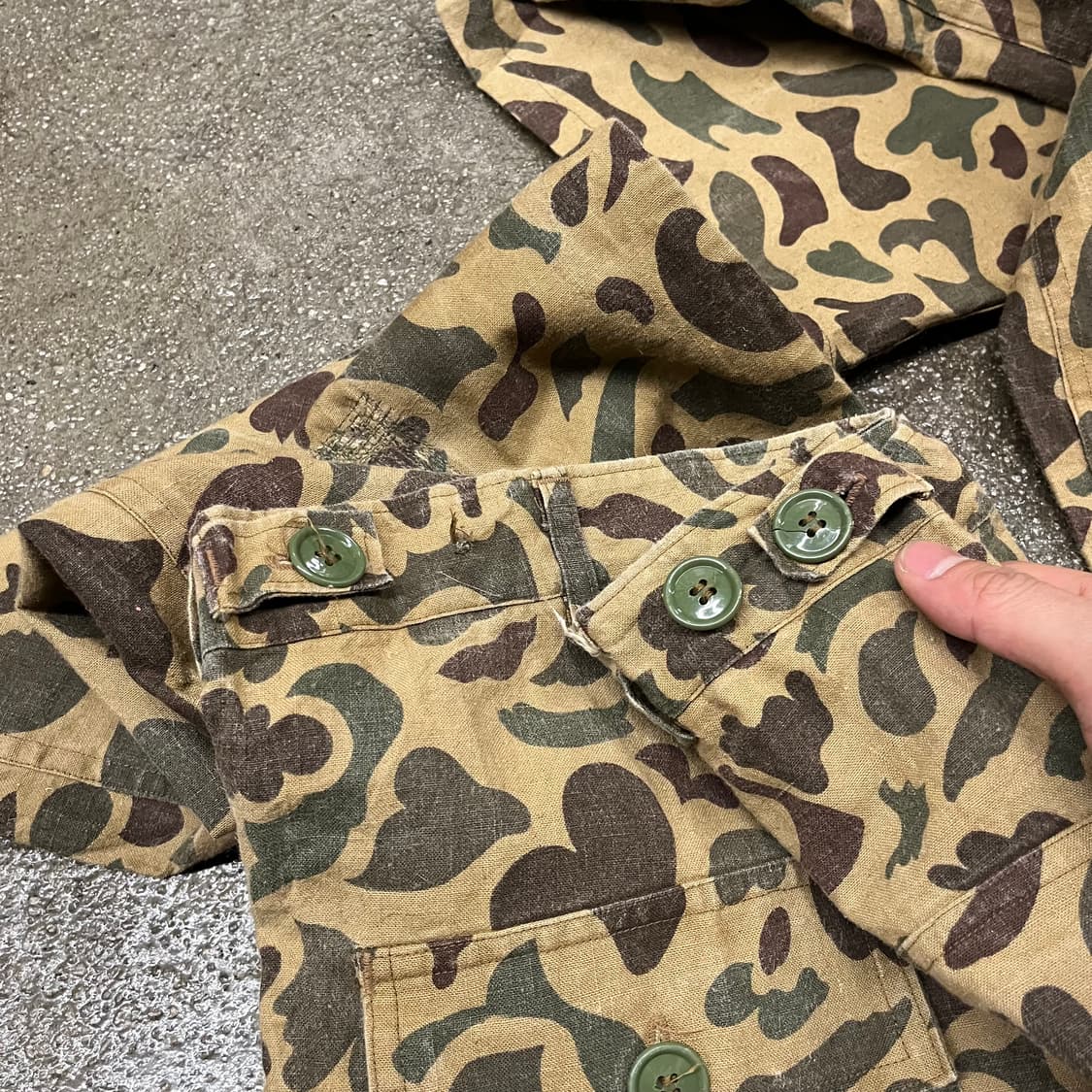 80s 빈티지 덕카모 팬츠 (36“) 상품이미지7