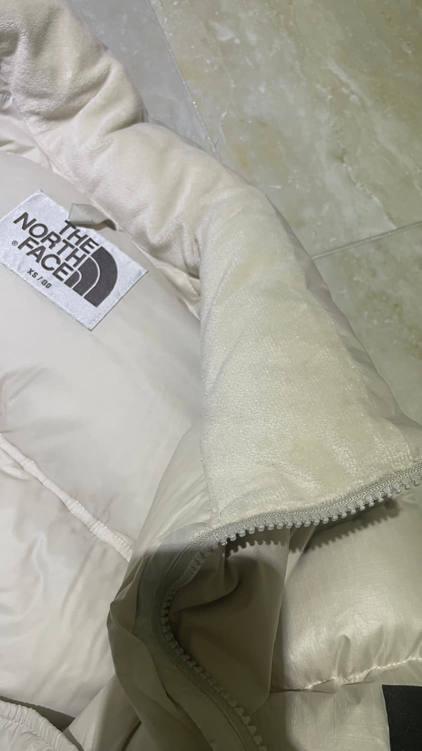 노스페이스 눕시 화이트라벨 크림베이지 80 xs 상품이미지4