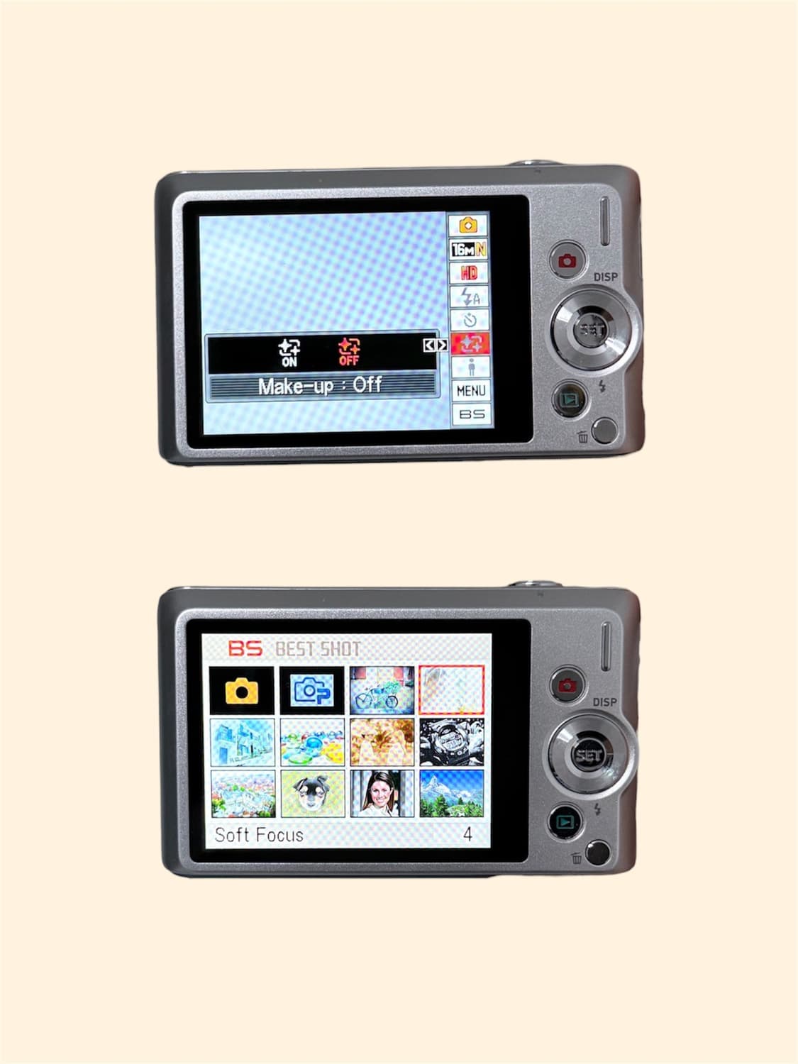 메컵&뽀용) 카시오 엑슬림 EX-ZS180 디카 빈티지 소니 캐논 니콘 상품이미지4