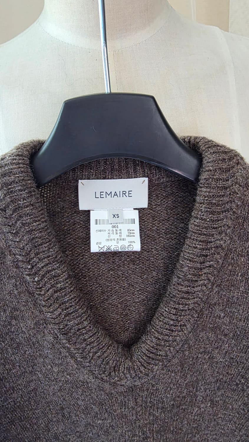 르메르 여성 브이넥 니트 XS 상품이미지2