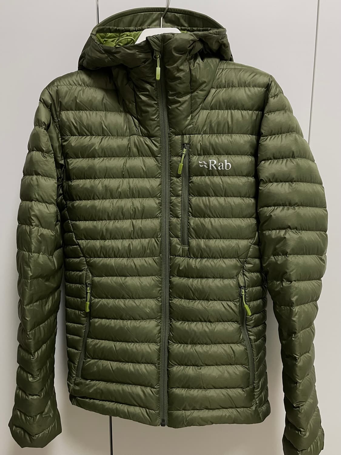 Rab 랩 마이크로라이트 알파인 자켓 Army 상품이미지1