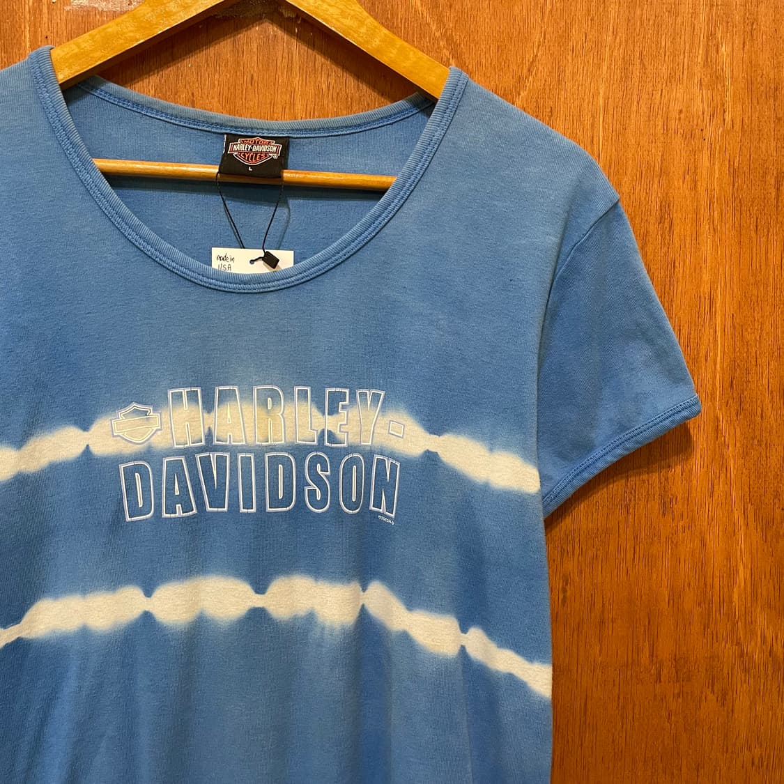 (L) USA Harley Davidson 할리 타이다이 반팔티 상품이미지2