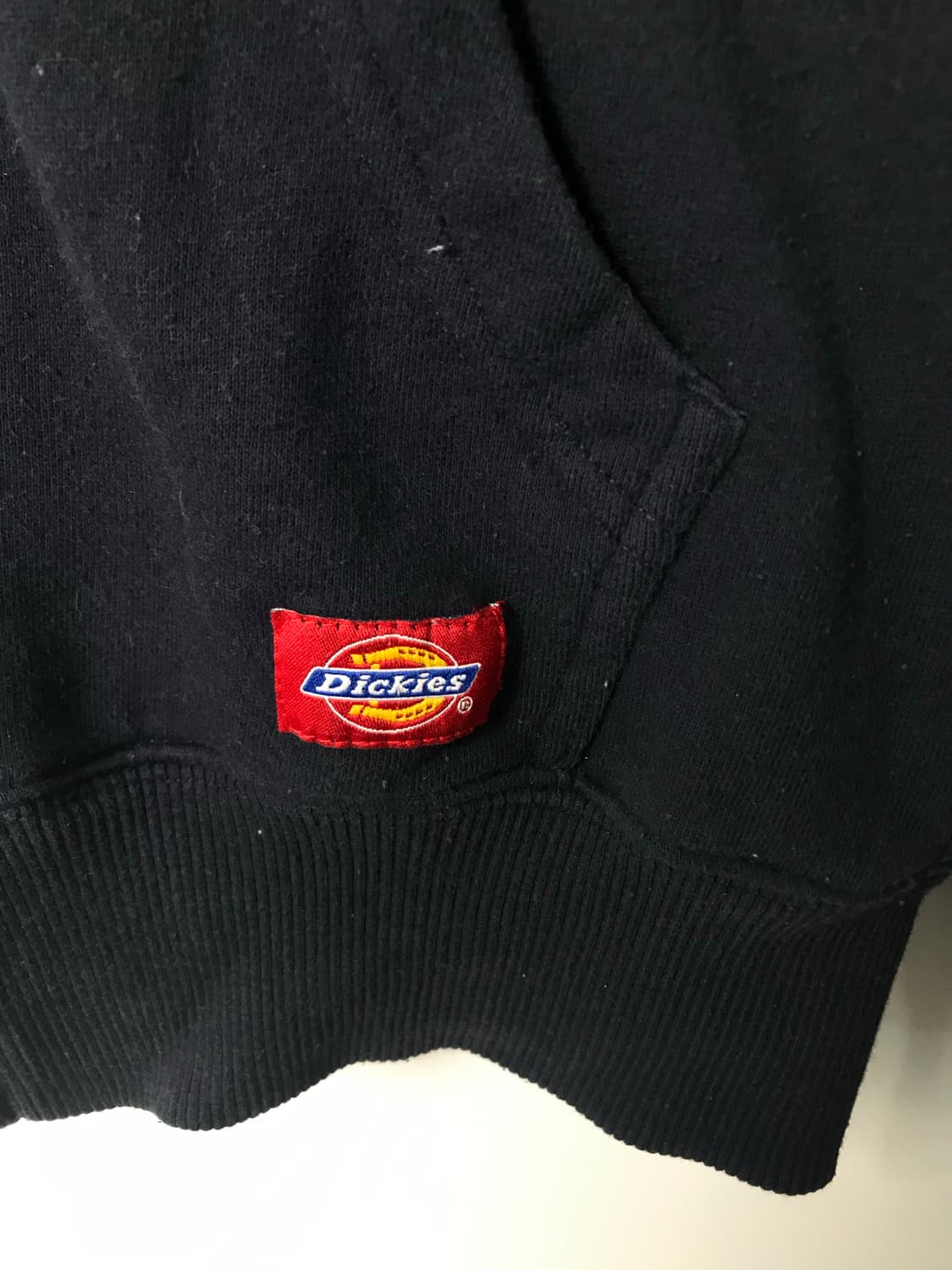 디키즈 자수로고 블랙 후드집업 상품이미지5