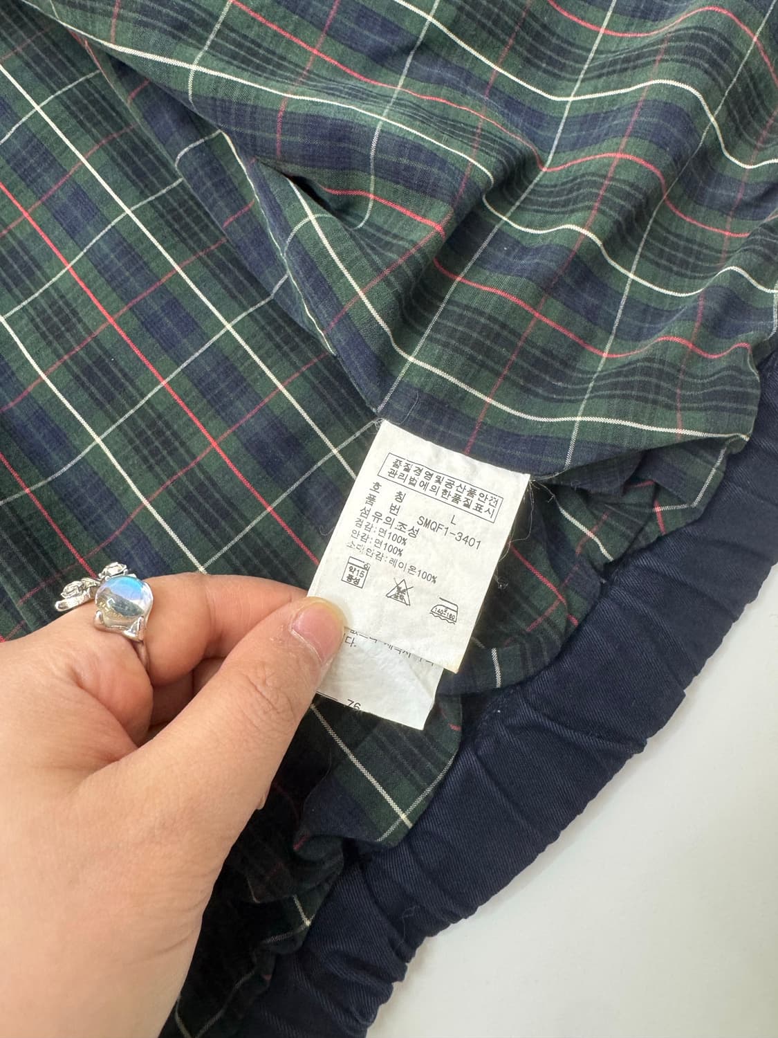 Polo 폴로 랄프로렌 네이비컬러 코튼 스윙톱 자켓 상품이미지7