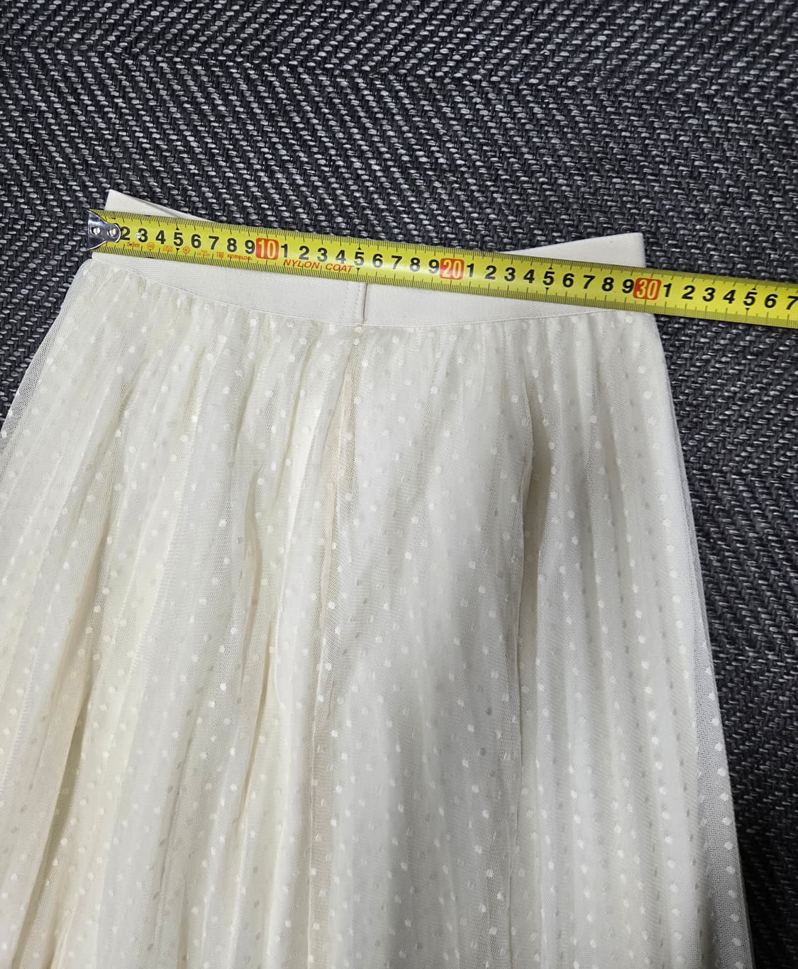 바이씨니 아이보리 롱 스커트 밴딩치마 상품이미지5