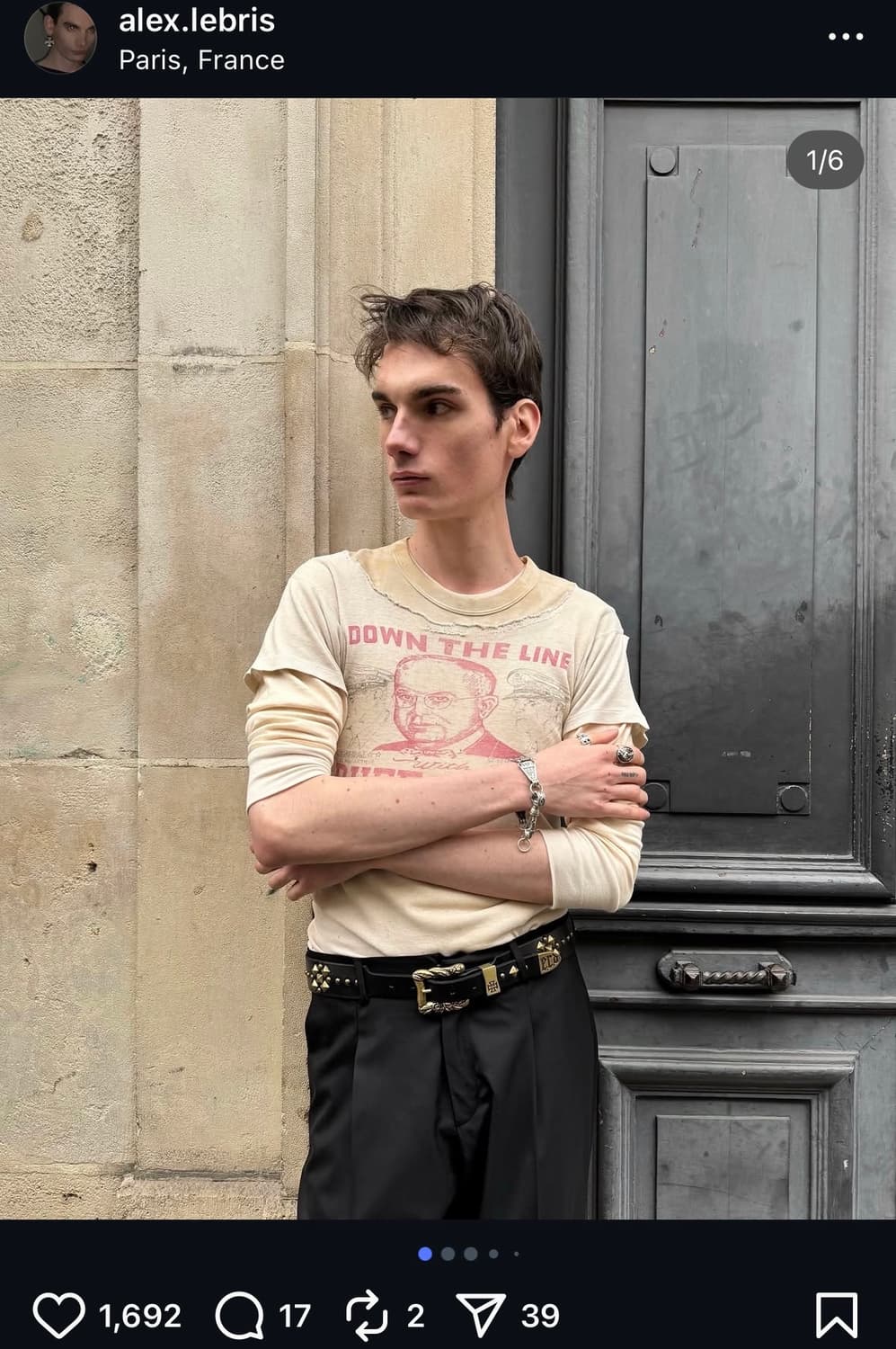 L)90s vintage distressed t-shirts 상품이미지8