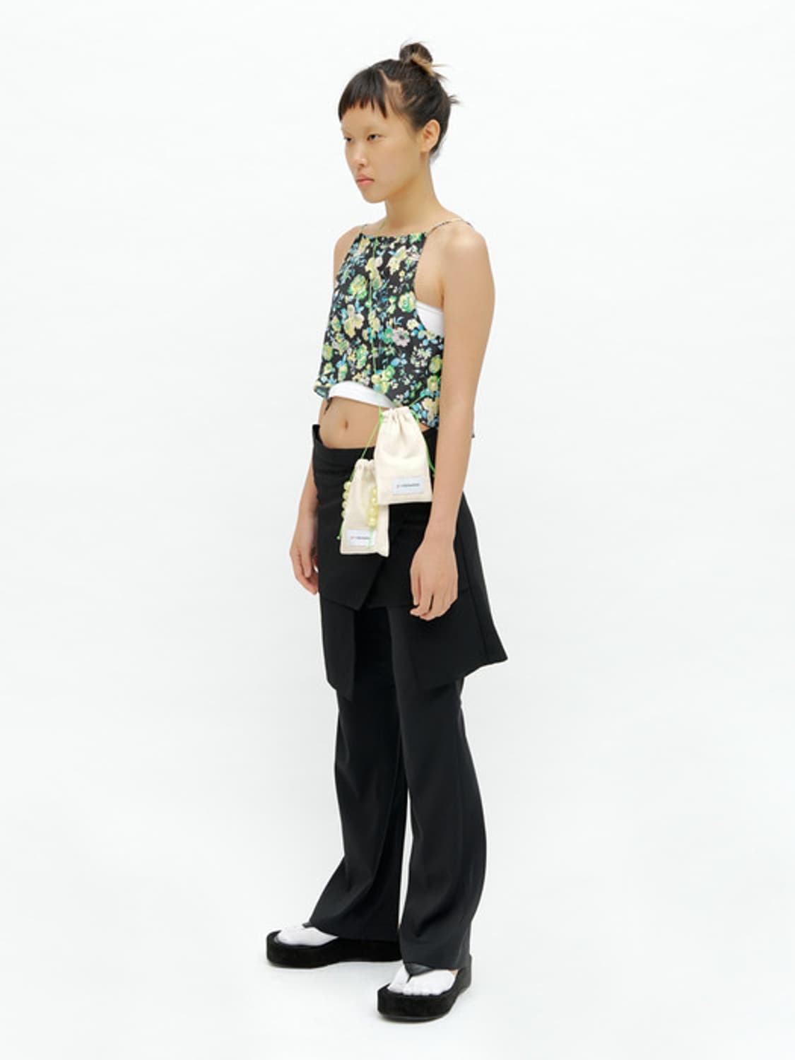 flower slip sleeveless top reversible 상품이미지5