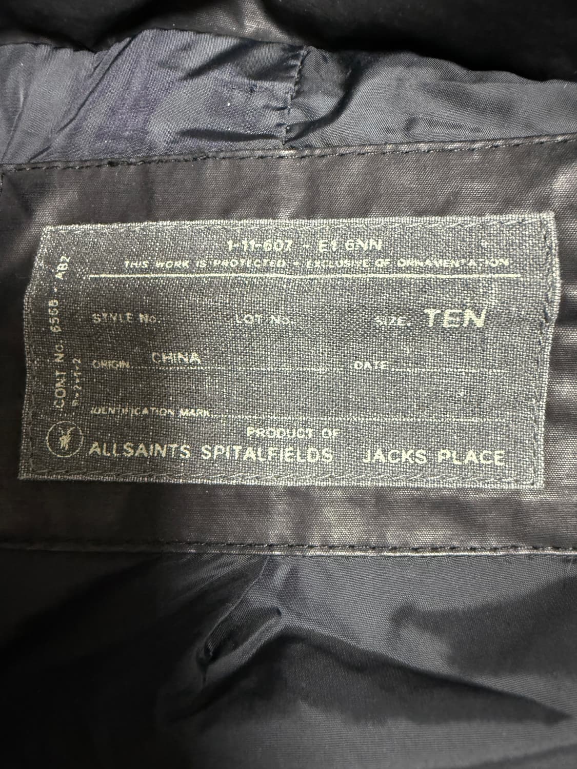 올세인츠 패딩 상품이미지3