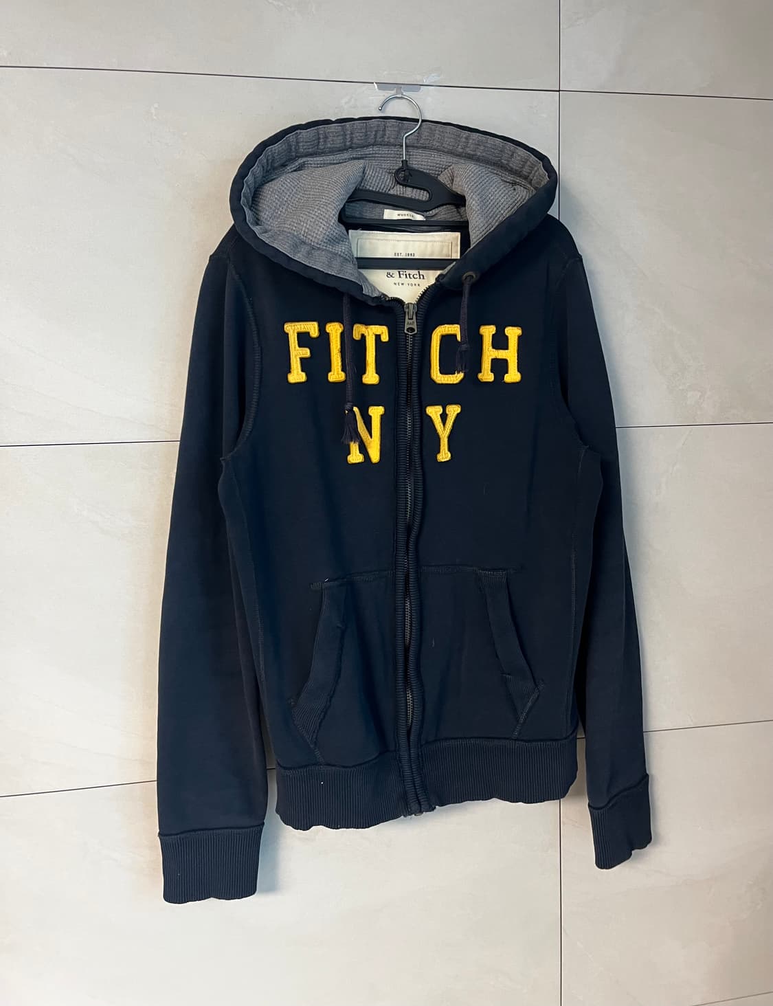 아베크롬비 후드집업 네이비 (L) 상품이미지2