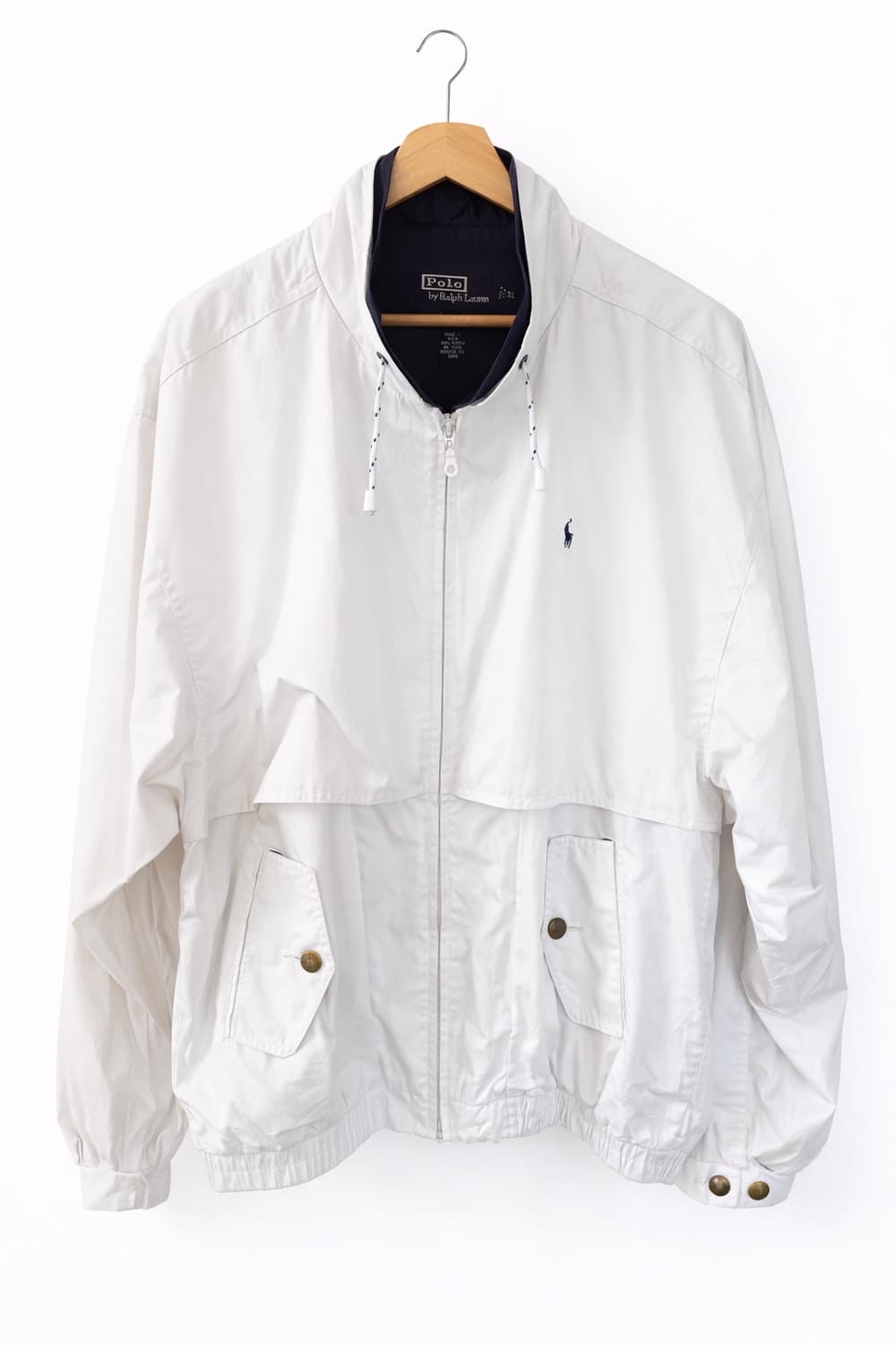 USA 폴로 랄프로렌 화이트 바람막이 상품이미지1