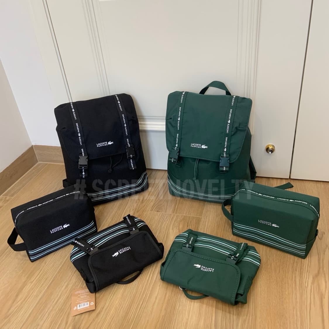 라코스테 퍼퓸 핸들 파우치 기프트 블랙 상품이미지9