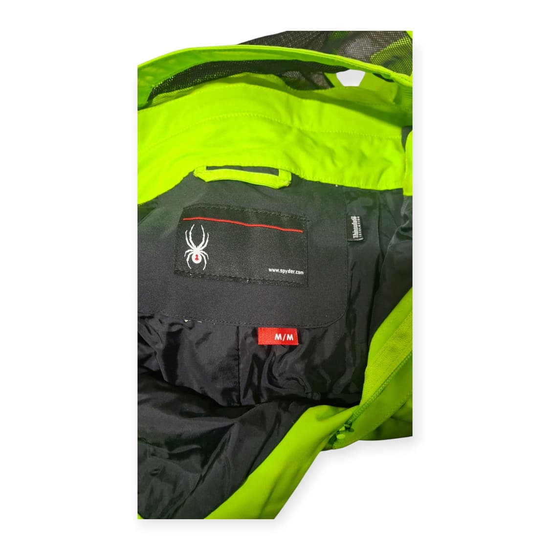 M)스파이더 스키복 세트 SPYDER 보드복 네온 상하의  상품이미지5