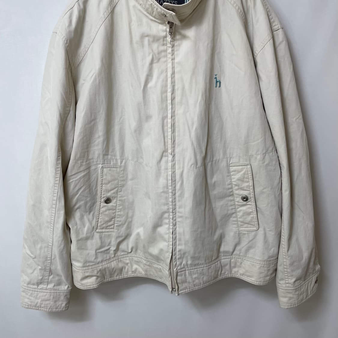 [ XL ] 헤지스 자수 로고 코튼 집업자켓 상품이미지5
