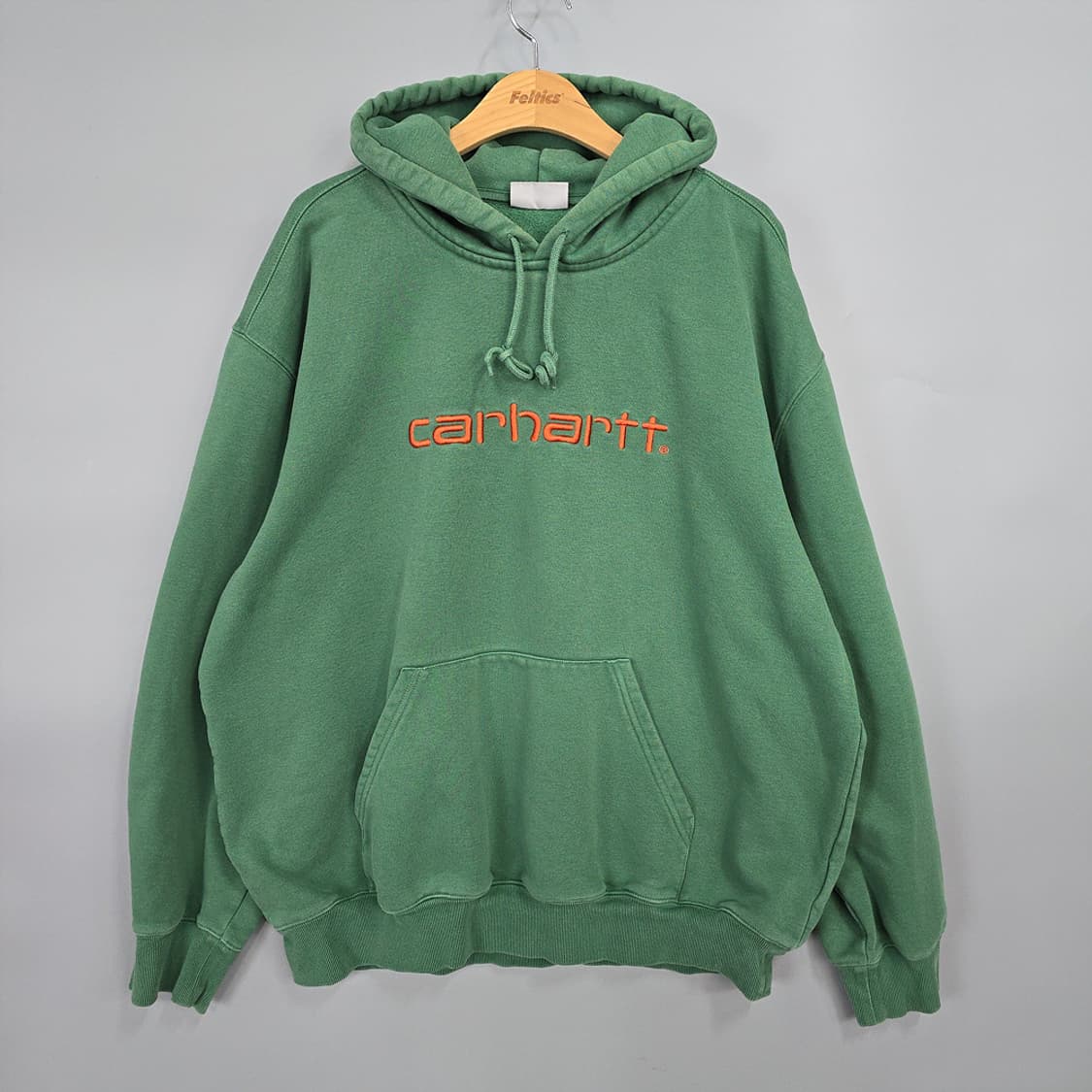 남성 칼하트 Carhartt WIP 로고 자수 후드티 XXL 상품이미지1