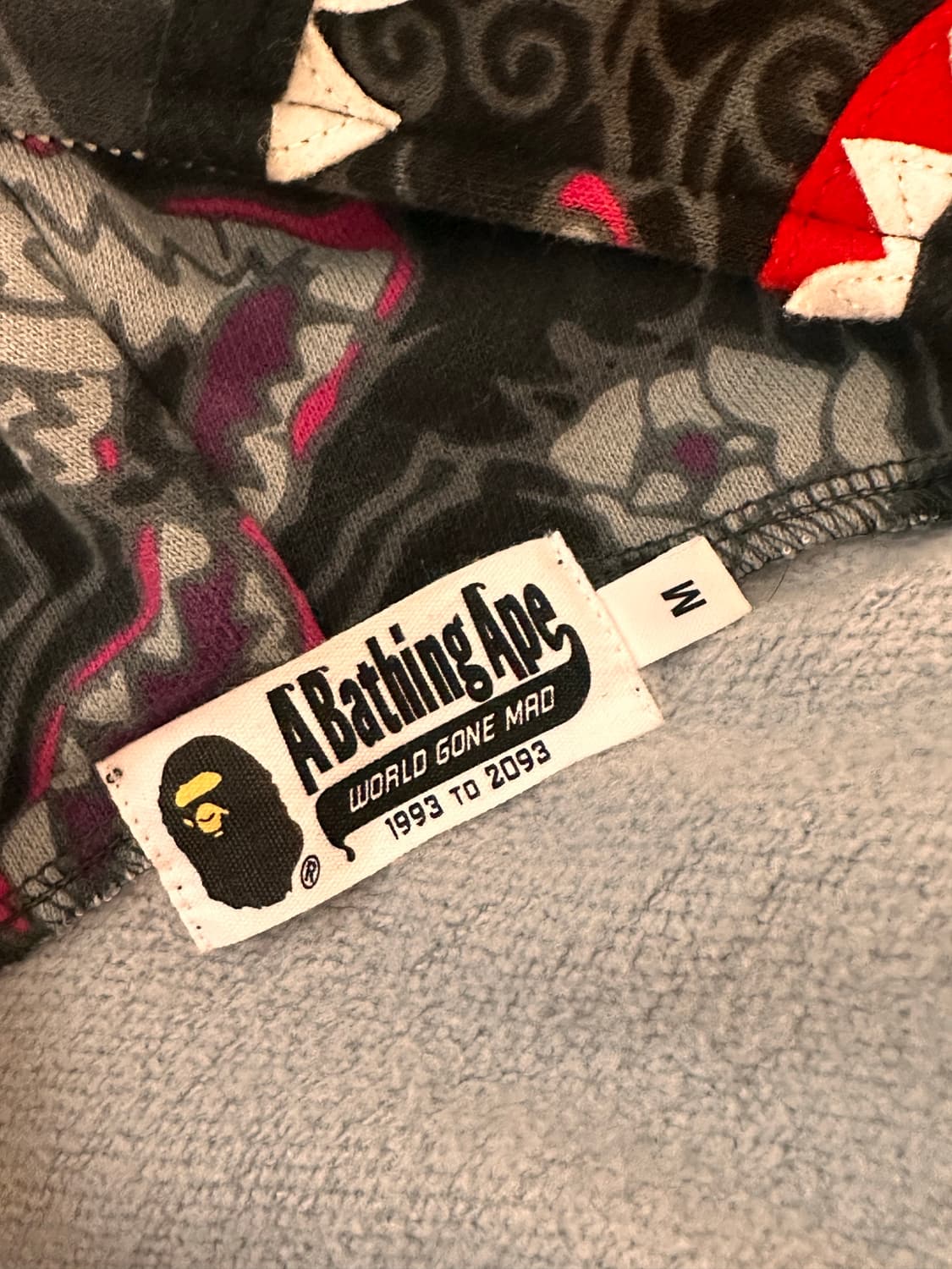 베이프 샤크후드 재패니즈 타투 흑 상품이미지8