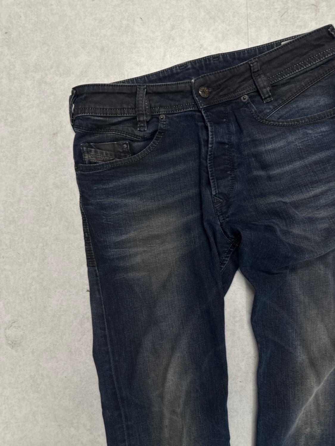 디젤 Iakp 오일 워싱 스키니 진 상품이미지5