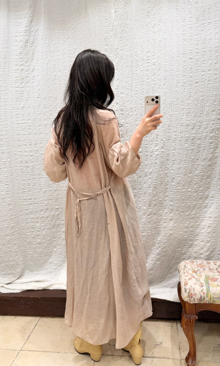 Bare Elegance Shirt Dress 상품이미지7