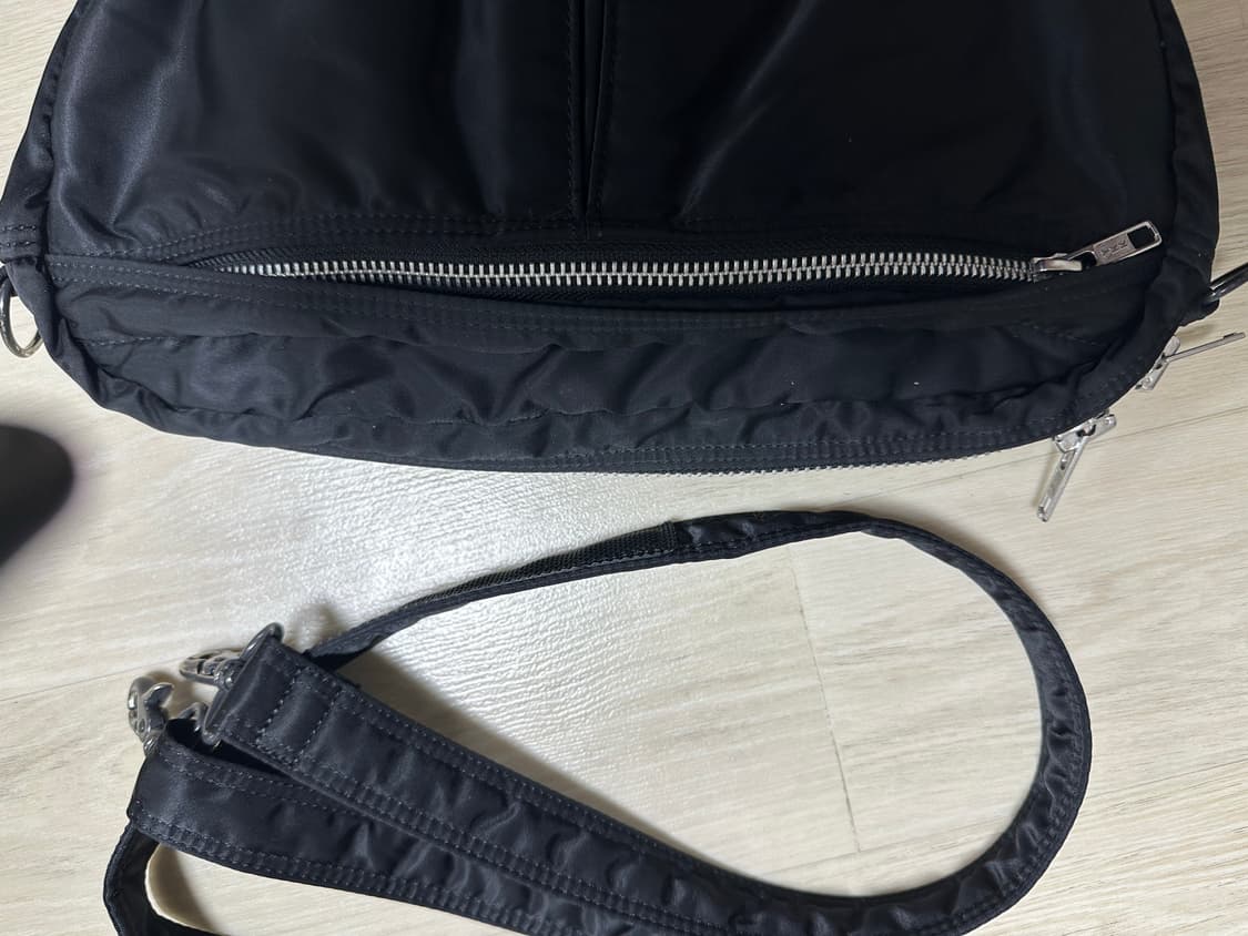 PORTER 요시다 포터 반달 숄더백 블랙 상품이미지3