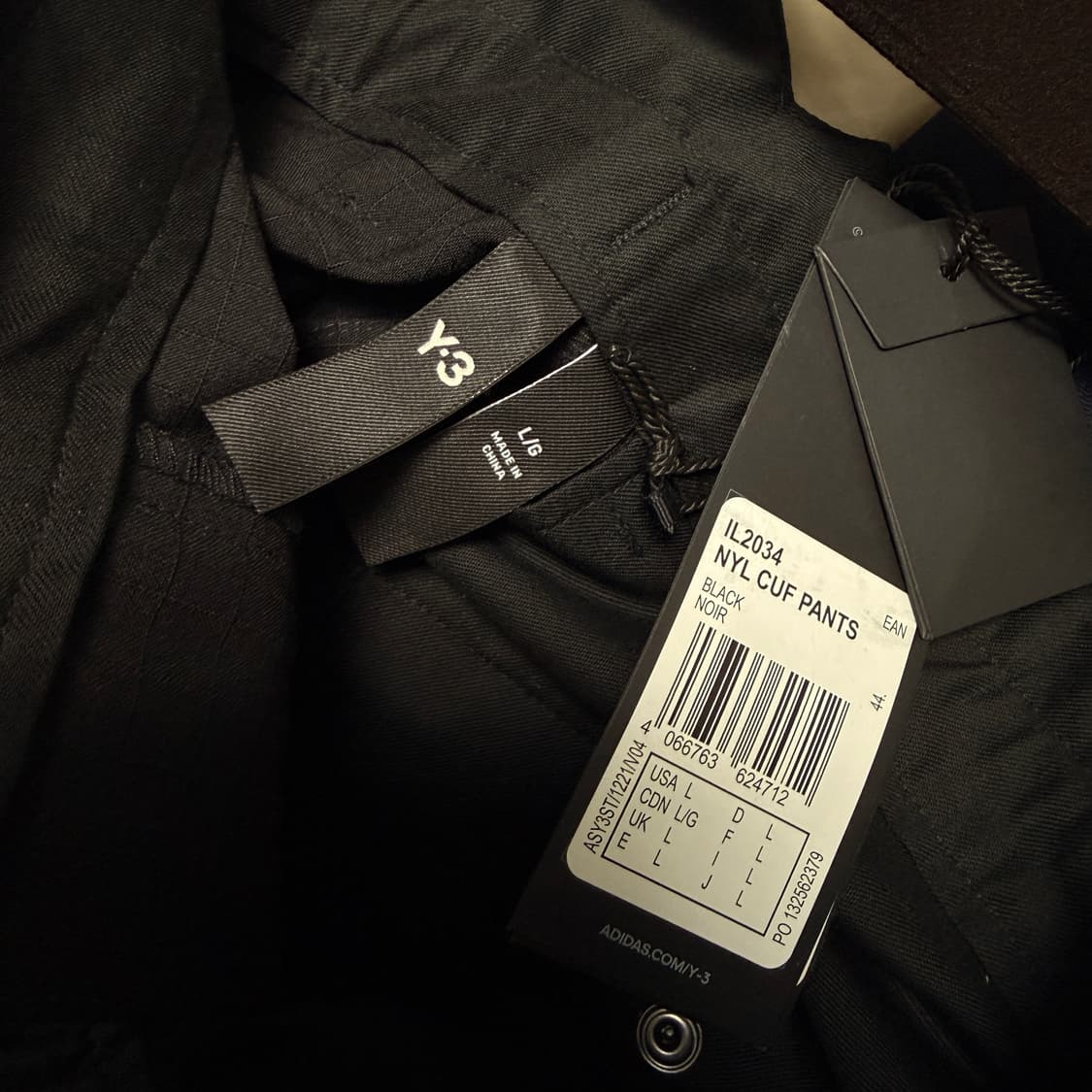 Y3 와이쓰리 나일로 CUF 팬츠 새상품 상품이미지3