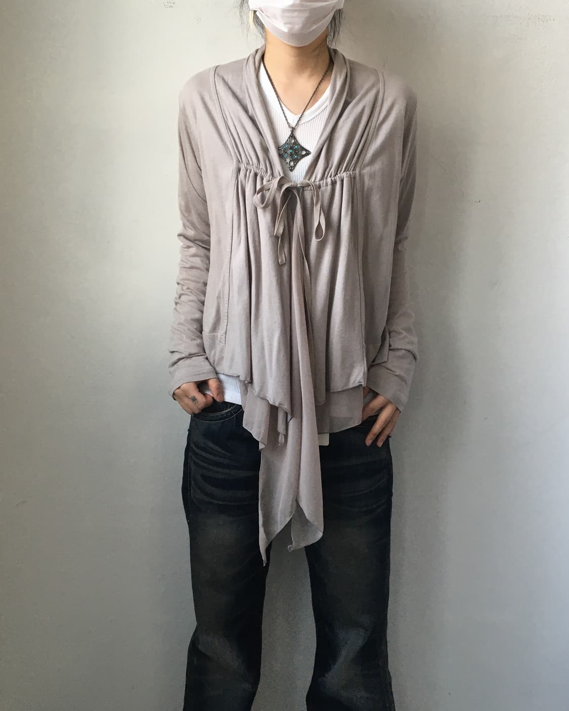 Drape cardigan 상품이미지1