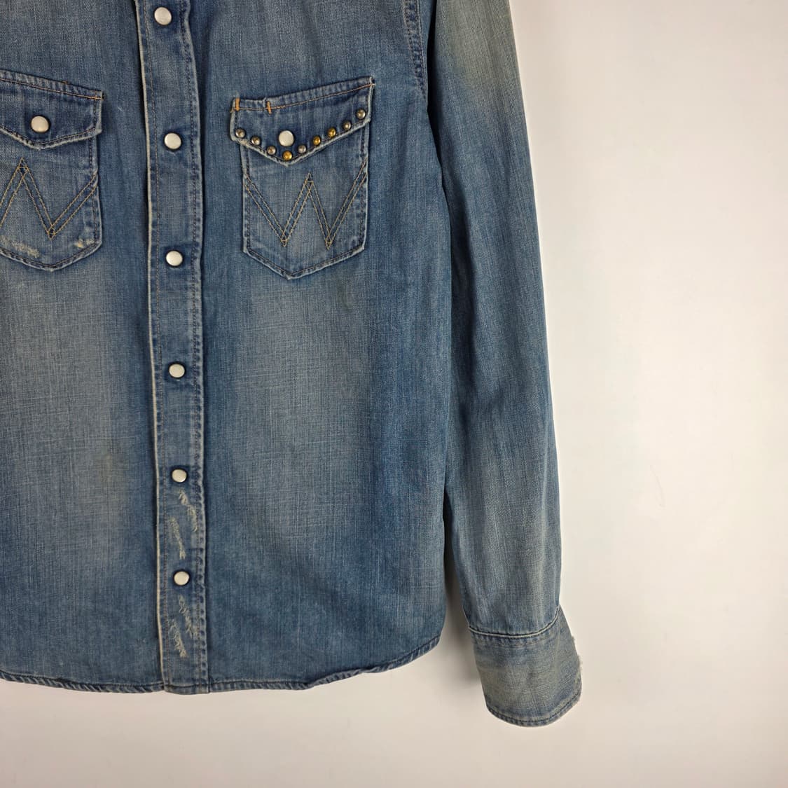 Wrangler 랭글러 웨스턴 데님남방 상품이미지3