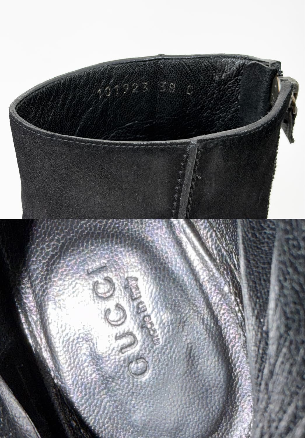 구찌 Tom Ford Era 스웨이드 포인티드 토 앵클 부츠 상품이미지10