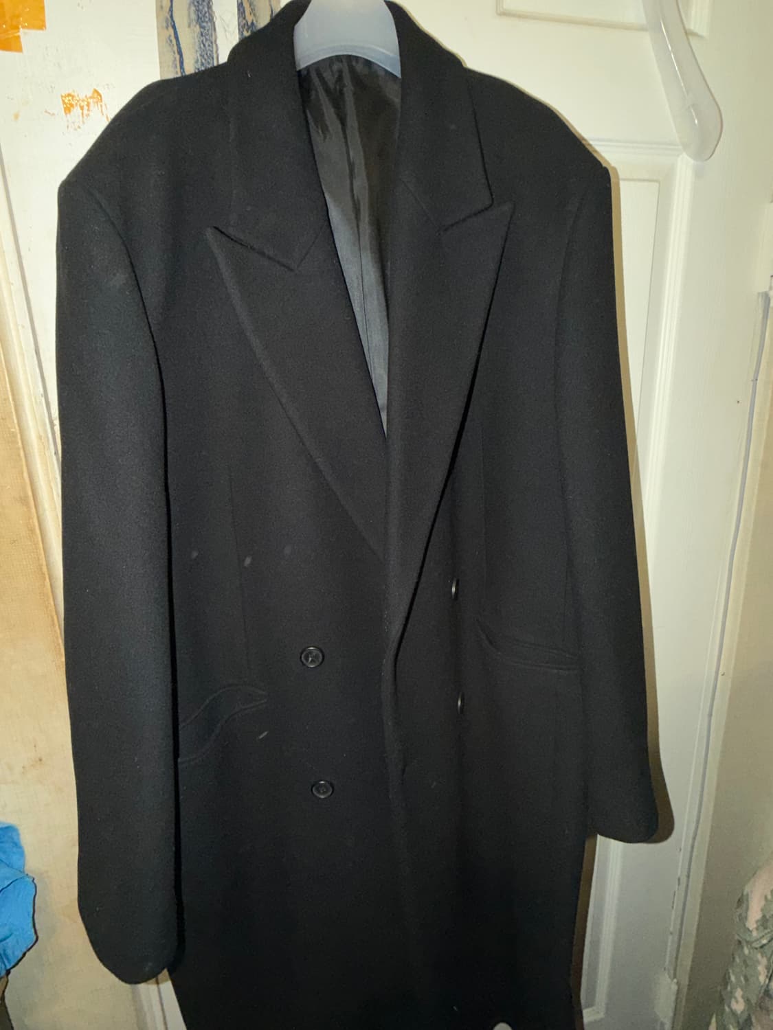 무신사스탠다드 울 블렌드 빅대디 더블 맥시코트 2xl 상품이미지1