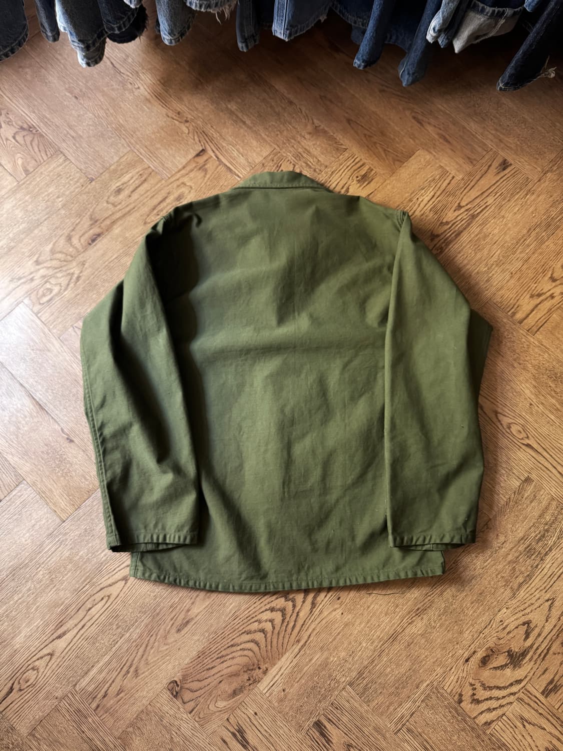 [S]50's 오리지널 U.S ARMY OG-107 1세대 밀리터리 셔츠 상품이미지7