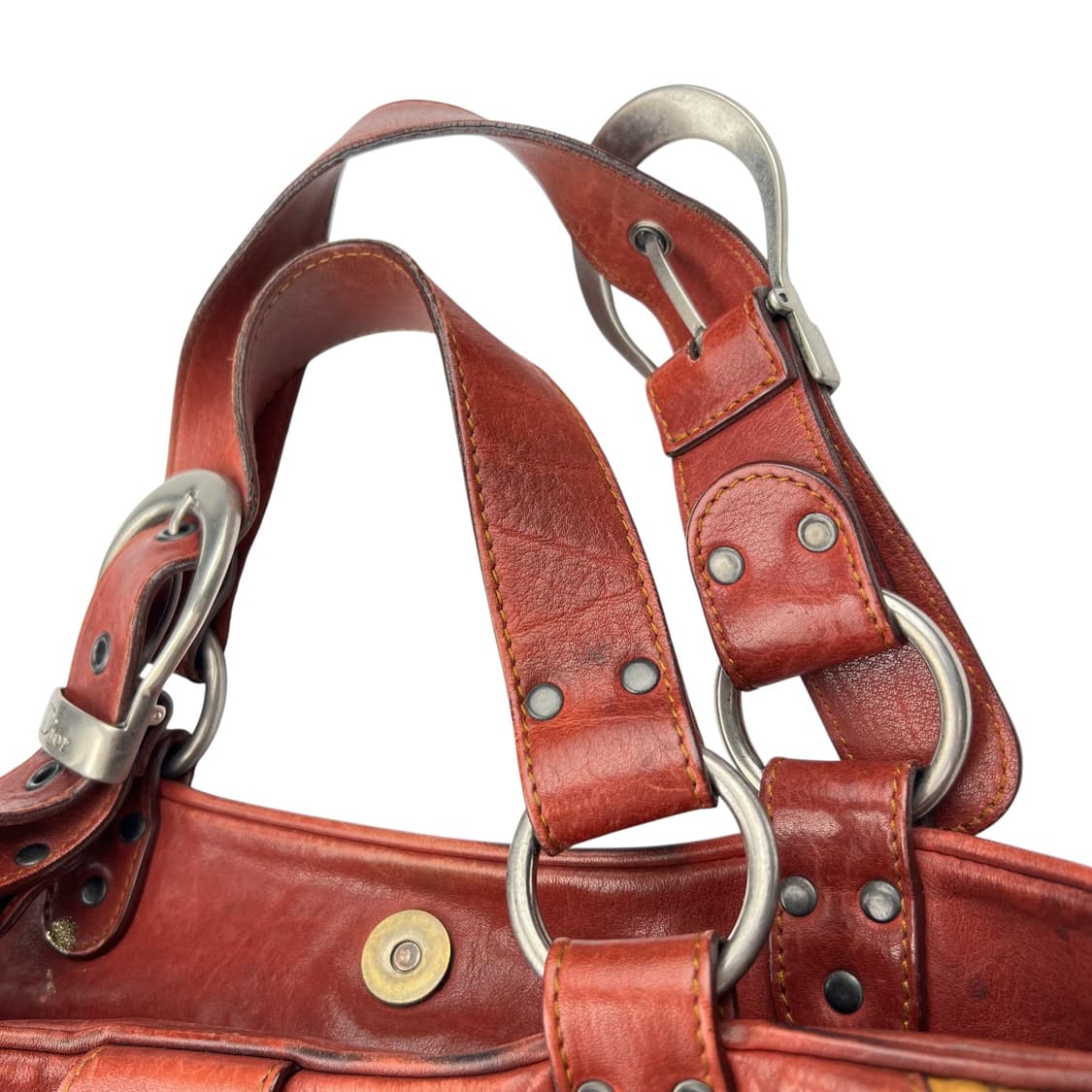 디올 가우초 브릭 버건디 상품이미지8