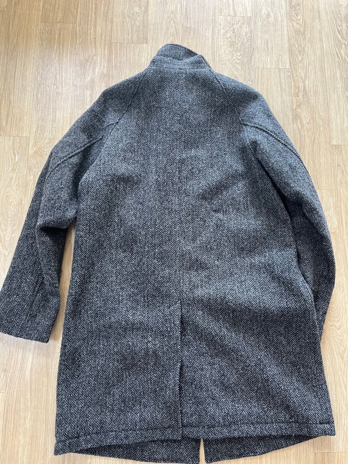 빔즈플러스 해리스트위드 헤링본 발마칸 코트 L 상품이미지3