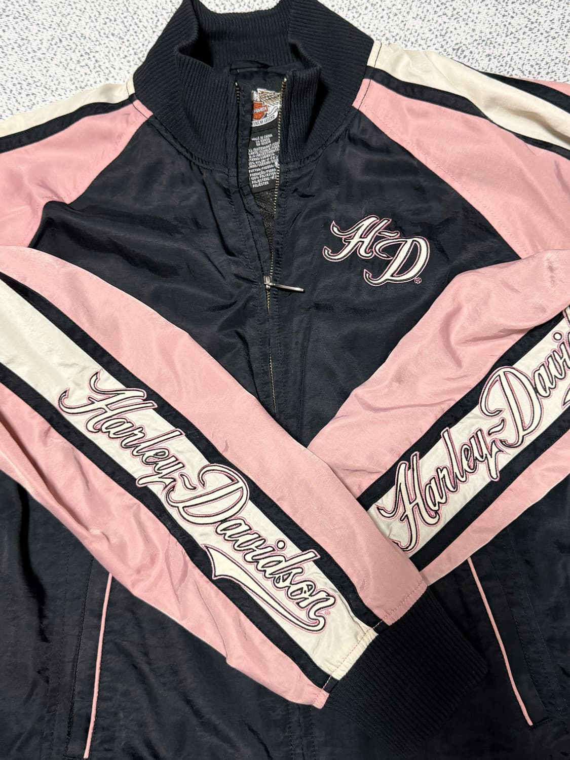 할리데이비슨 핑크 집업 희귀템  상품이미지2