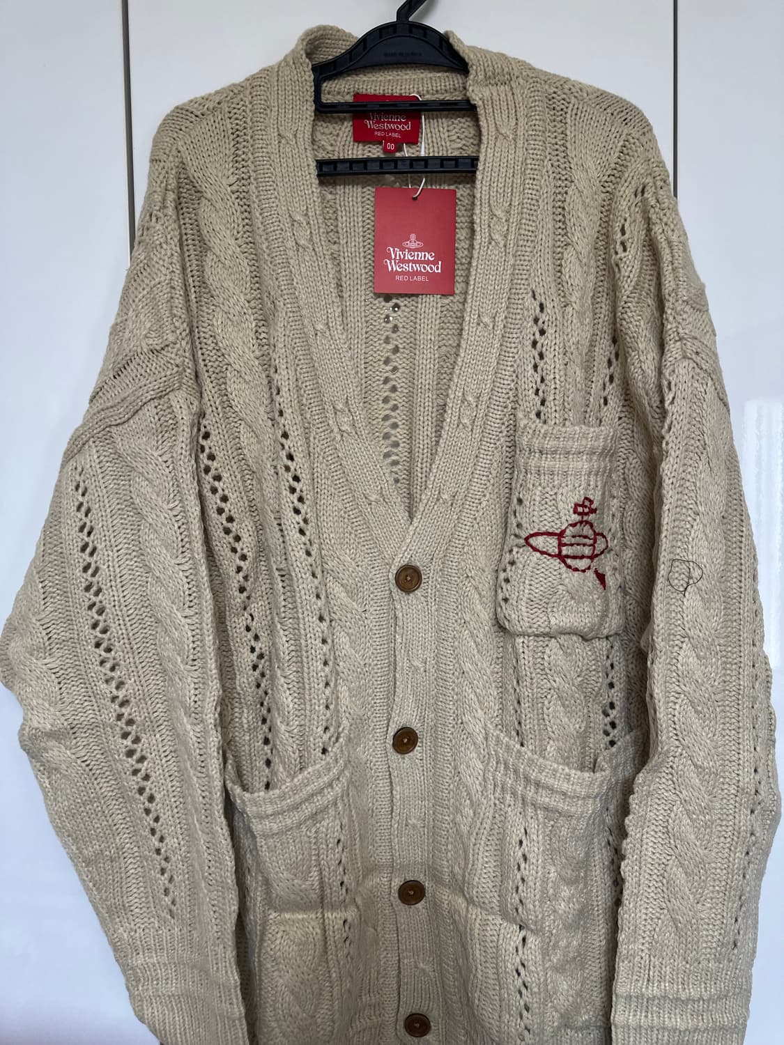비비안웨스트우드 레드라벨 일본판 울 가디건 남여공용 상품이미지4