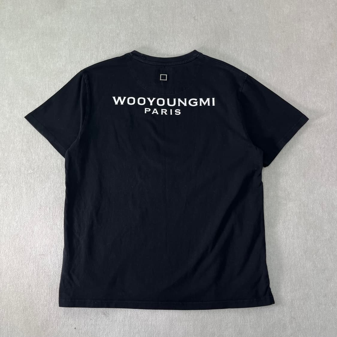 100 우영미 백로고 반팔 티셔츠 상품이미지1