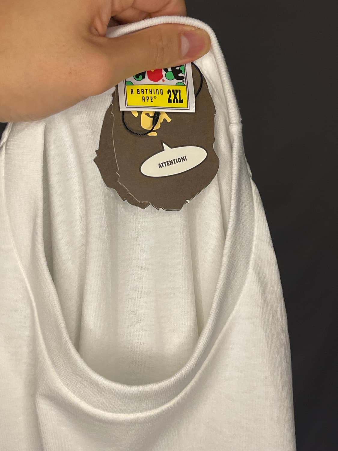 베이프 3M 리플렉티브  티셔츠 상품이미지3