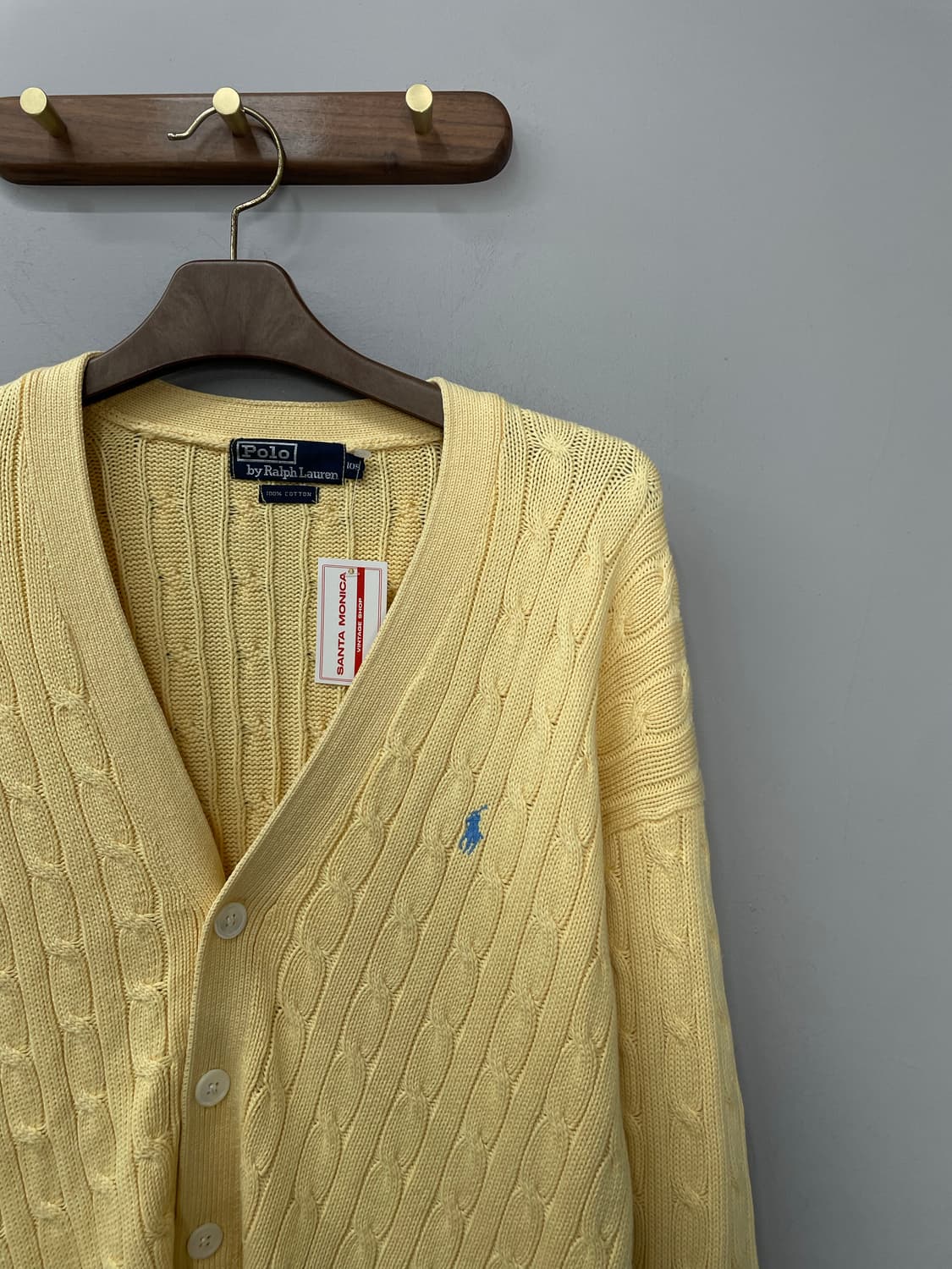 폴로 랄프로렌 자수로고 케이블 니트 가디건 H1349 상품이미지3