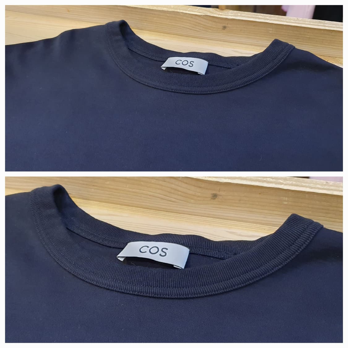 110.COS 블랙 긴팔티 상품이미지3