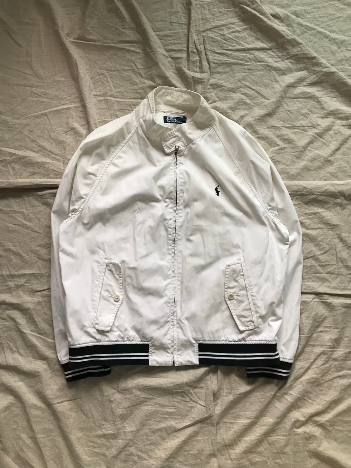 대장급 (주)두산 00년대 폴로 랄프로렌 코튼 면 바라쿠다 자켓 상품이미지6