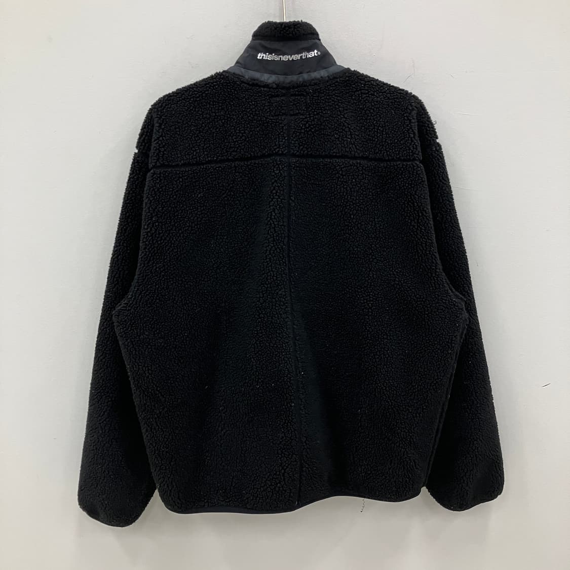 디스이즈네버댓 블랙 플리스 자켓 L 상품이미지2