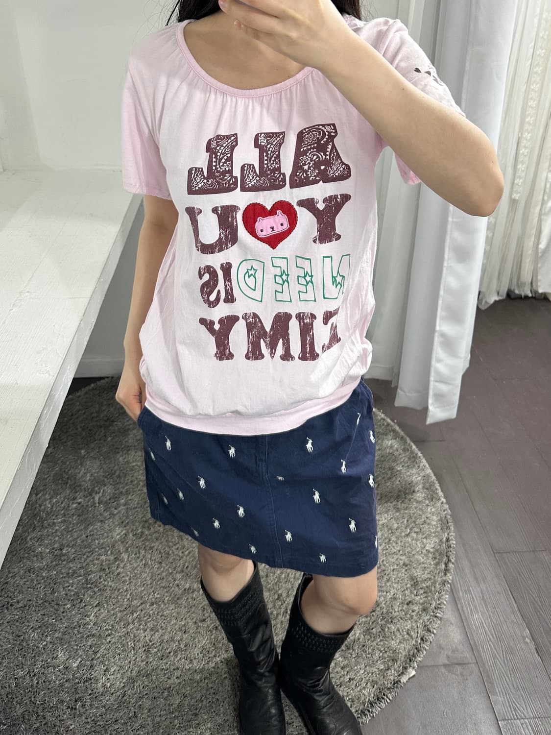 kuma nc printing top 상품이미지2
