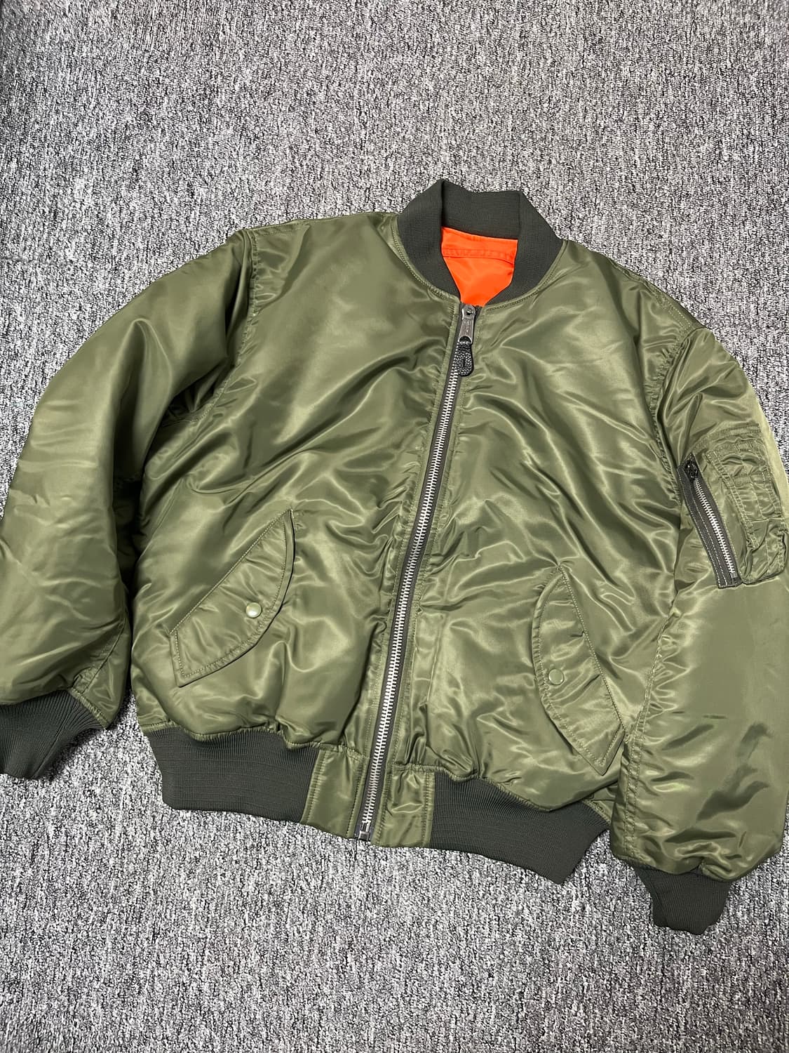 80s 빈티지 복각 ma-1 봄버 상품이미지2