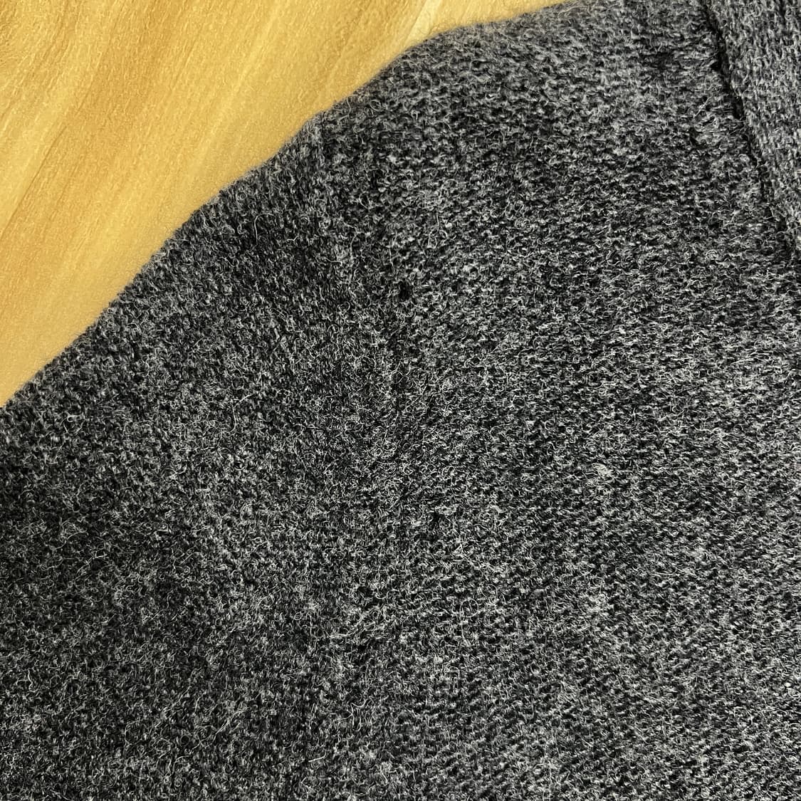 꼼데가르송 로브 드 샹브르 차콜 울 니트 스웨터  상품이미지10