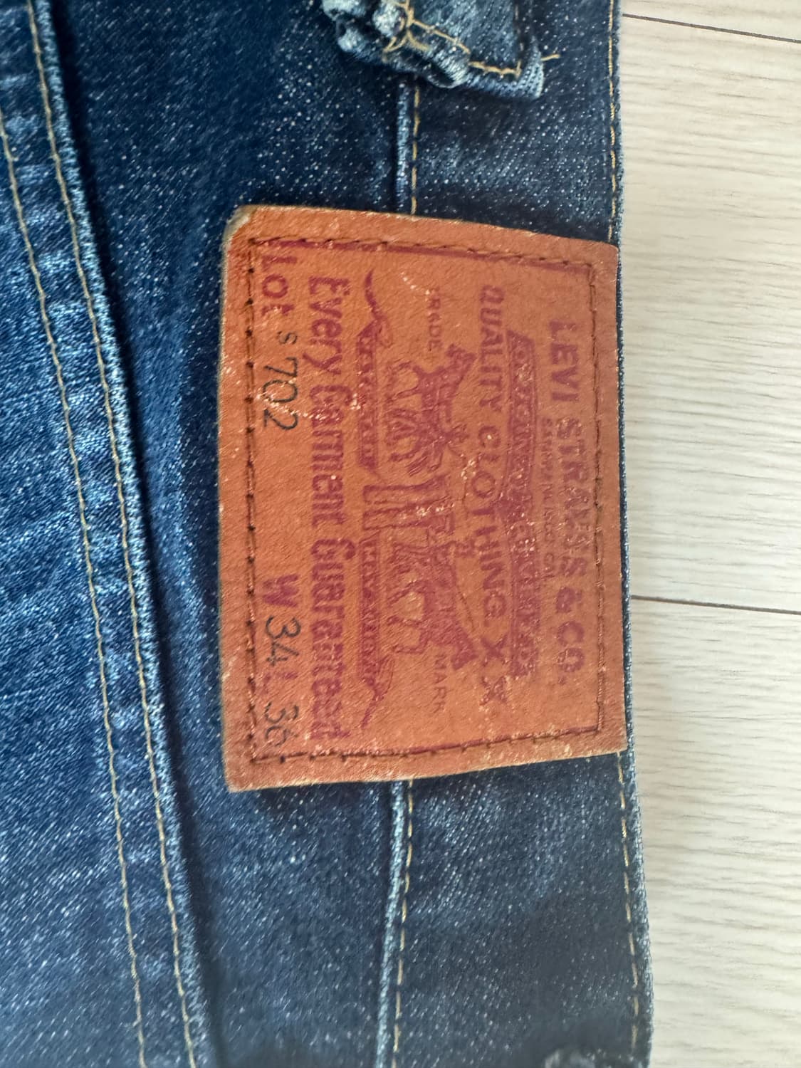 Levis 90s japan s702 데님 상품이미지7