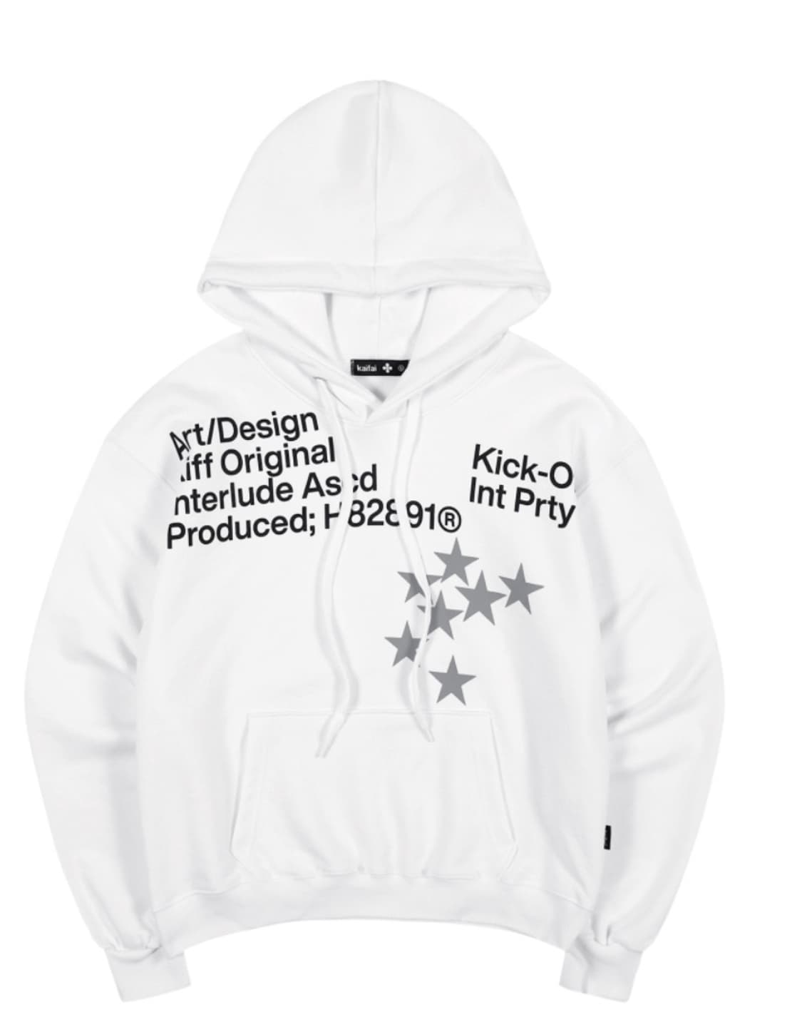 네스티킥 Int Prty Hoodie (White) 기모 L사이즈 상품이미지2