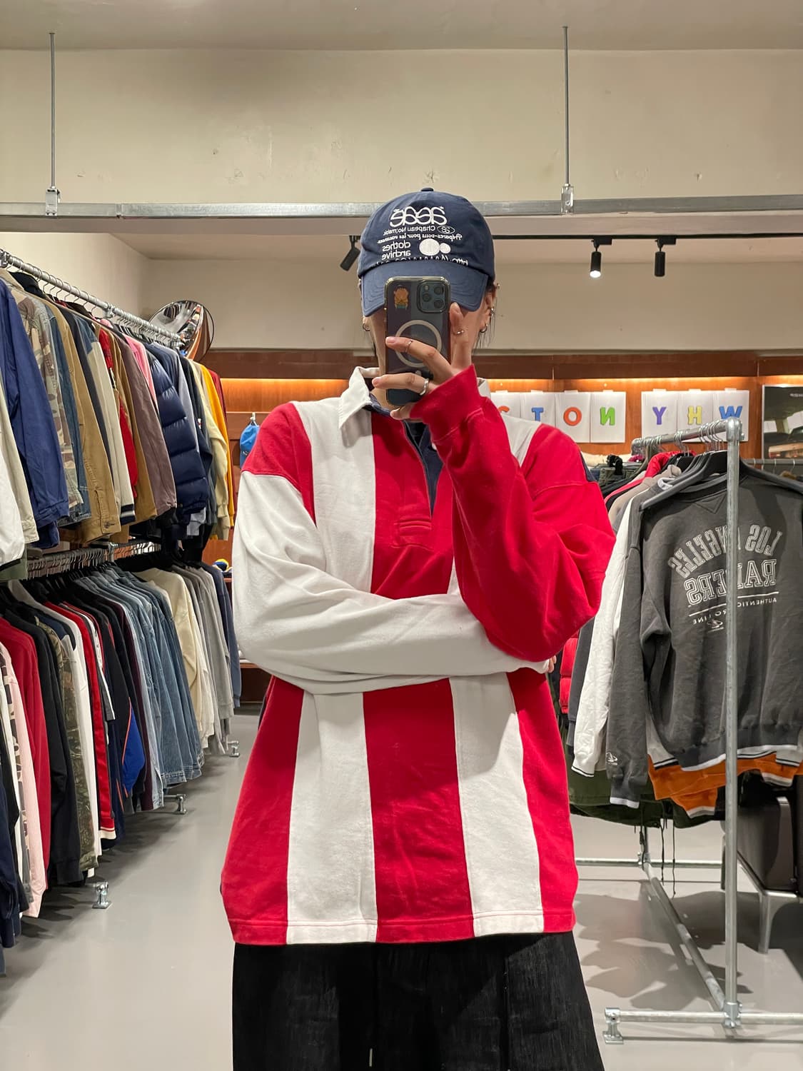 빈티지 럭비티셔츠   상품이미지2