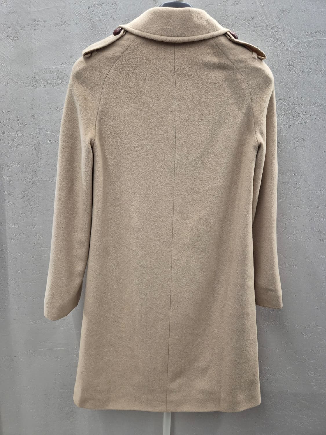 버버리 카멜헤어 앙코라 코트 베이지 UK8 상품이미지3