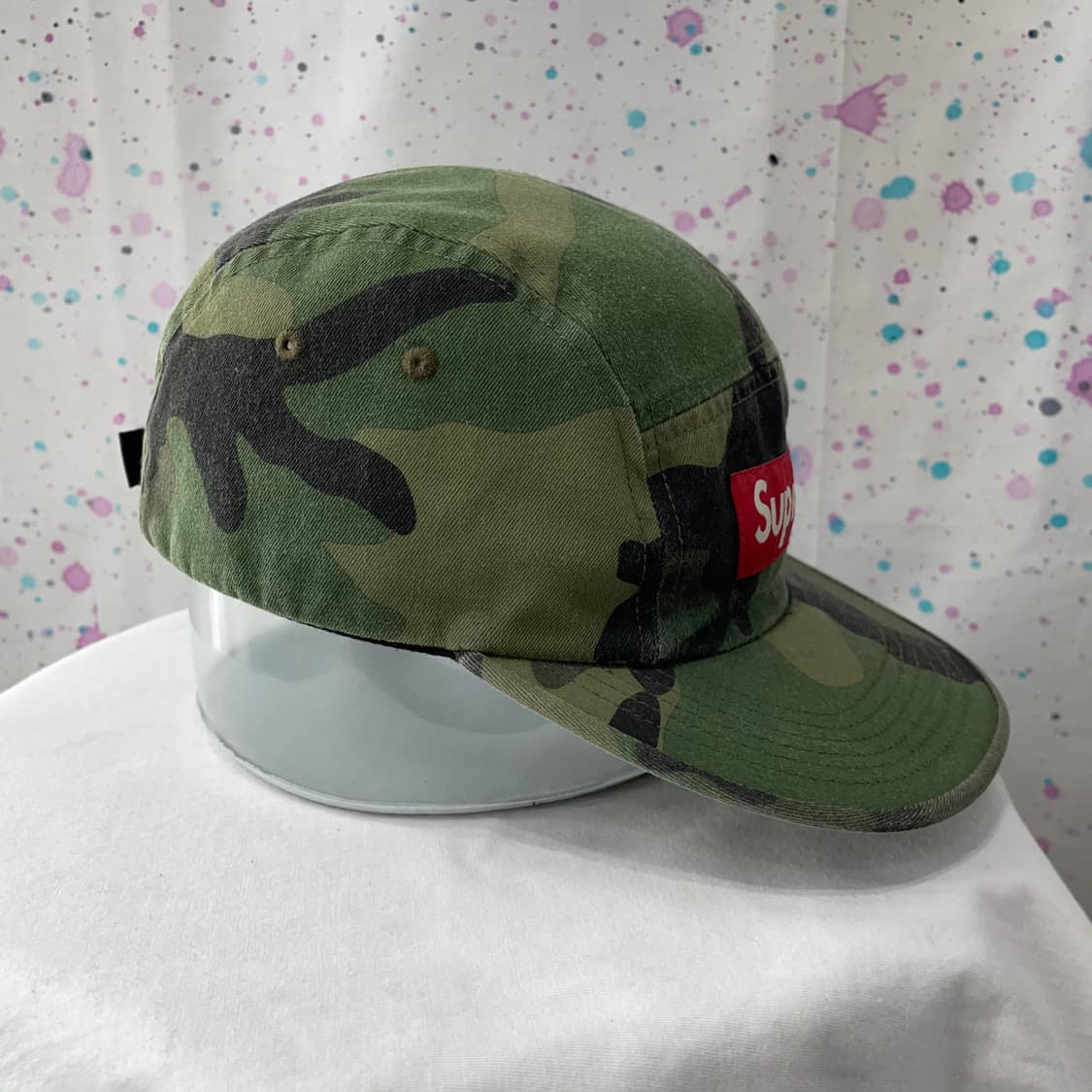 슈프림 밀리터리 패턴 캠프캡 상품이미지4
